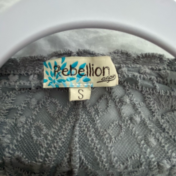 NWOT Light Gray Lace Duster / Boho / Bohemian - Picture 2 of 2